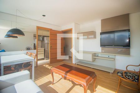 Sala de apartamento para alugar com 1 quarto, 50m² em Rio Branco, Porto Alegre