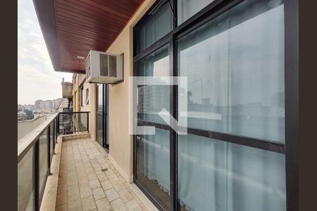 Varanda da Sala de apartamento à venda com 3 quartos, 200m² em Tijuca, Rio de Janeiro