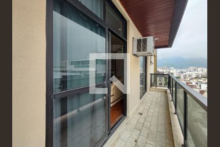 Varanda da Sala de apartamento para alugar com 3 quartos, 200m² em Tijuca, Rio de Janeiro