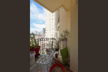 Varanda da sala de apartamento para alugar com 3 quartos, 80m² em Santa Teresinha, São Paulo