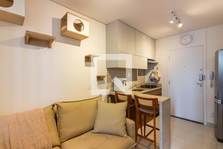 Sala de apartamento à venda com 1 quarto, 35m² em Centro, Osasco