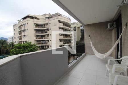 Varanda da Sala de apartamento à venda com 4 quartos, 158m² em Freguesia (jacarepaguá), Rio de Janeiro