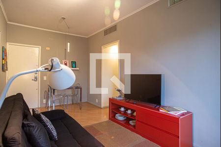 Sala de apartamento para alugar com 1 quarto, 48m² em Consolação, São Paulo