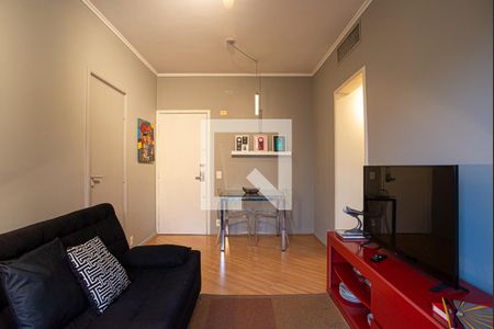 Sala de apartamento para alugar com 1 quarto, 48m² em Consolação, São Paulo