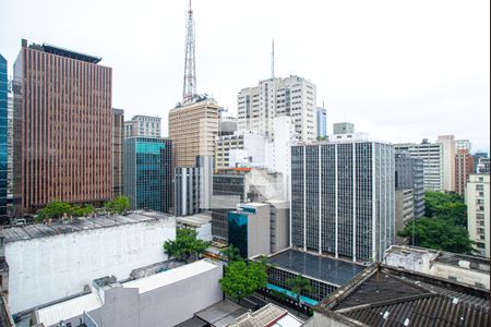 Vista da Varanda da Sala de apartamento para alugar com 1 quarto, 48m² em Consolação, São Paulo