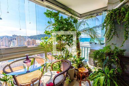 Varanda Gourmet de apartamento para alugar com 2 quartos, 80m² em Boqueirão, Praia Grande
