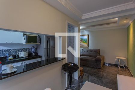 Sala de apartamento à venda com 2 quartos, 66m² em Santa Rosa, Belo Horizonte