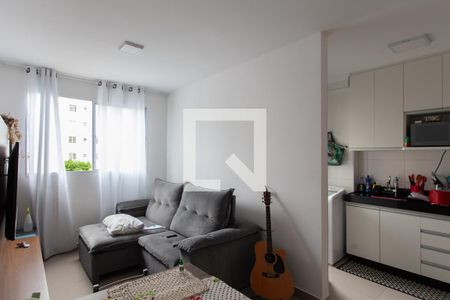 Sala de apartamento à venda com 2 quartos, 56m² em Planalto, Belo Horizonte