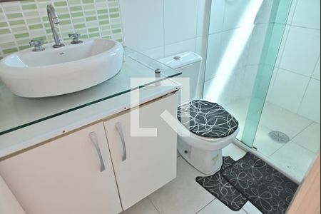 Banheiro Suite de apartamento para alugar com 2 quartos, 120m² em Ocian, Praia Grande