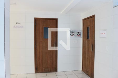 Área comum - Sauna de apartamento para alugar com 2 quartos, 70m² em Loteamento João Batista Julião, Guarujá