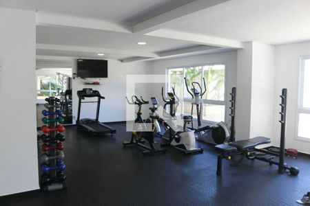 Área comum - Academia de apartamento para alugar com 2 quartos, 70m² em Loteamento João Batista Julião, Guarujá
