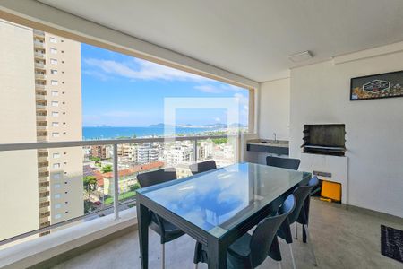 Varanda de apartamento para alugar com 2 quartos, 70m² em Loteamento João Batista Julião, Guarujá