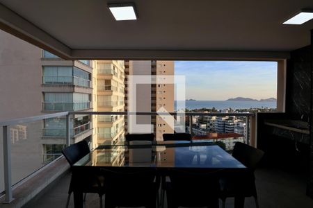 Varanda de apartamento para alugar com 2 quartos, 70m² em Loteamento João Batista Julião, Guarujá