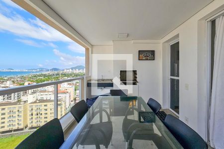 Varanda de apartamento para alugar com 2 quartos, 70m² em Loteamento João Batista Julião, Guarujá