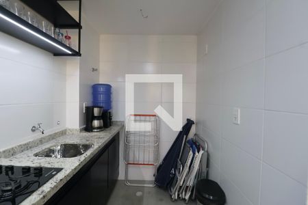 Área de Serviço de apartamento para alugar com 2 quartos, 70m² em Loteamento João Batista Julião, Guarujá