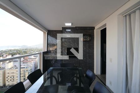 Varanda de apartamento para alugar com 2 quartos, 70m² em Loteamento João Batista Julião, Guarujá