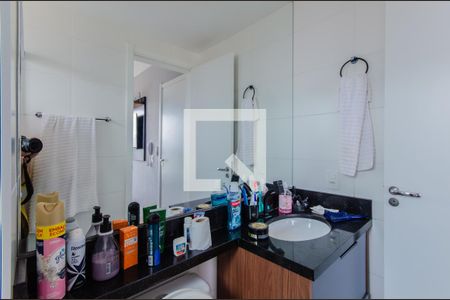 Banheiro da Suíte de apartamento para alugar com 1 quarto, 29m² em Jardim da Glória, São Paulo