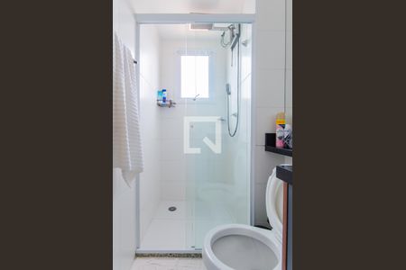 Banheiro da Suíte de apartamento para alugar com 1 quarto, 29m² em Jardim da Glória, São Paulo