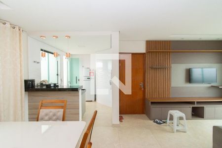 Sala de Jantar de apartamento à venda com 3 quartos, 123m² em Industrial, Contagem