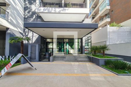 Studio para alugar com 22m², 1 quarto e sem vaga Studio para alugar com 22m², 1 quarto e sem vagaFachada e portaria