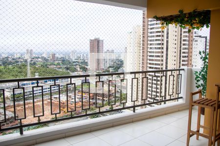 Varanda de apartamento para alugar com 3 quartos, 116m² em Setor Bueno, Goiânia