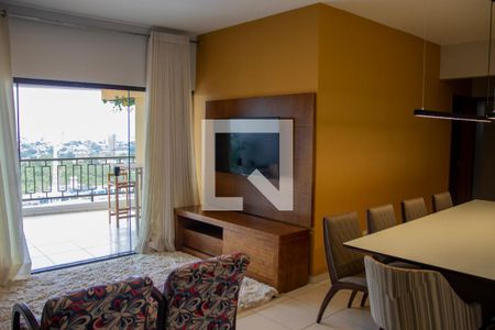 Sala de apartamento para alugar com 3 quartos, 116m² em Setor Bueno, Goiânia
