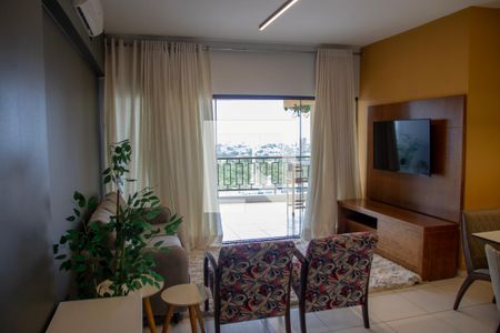 Sala de apartamento para alugar com 3 quartos, 116m² em Setor Bueno, Goiânia