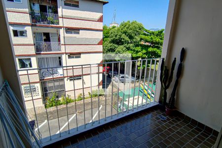 varanda de apartamento para alugar com 2 quartos, 52m² em Pechincha, Rio de Janeiro