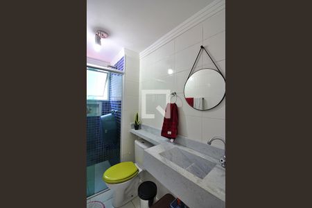 Quarto 1 - Suíte Banheiro de apartamento para alugar com 2 quartos, 56m² em Planalto, São Bernardo do Campo