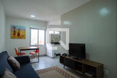 Sala de apartamento à venda com 1 quarto, 35m² em Bela Vista, São Paulo
