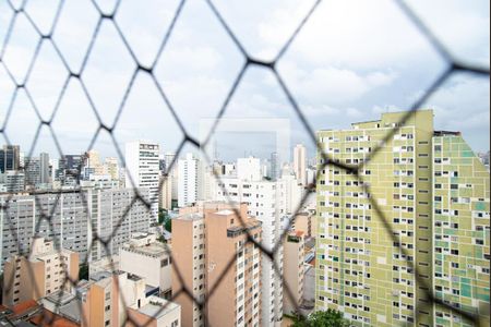Vista da Sala de apartamento à venda com 1 quarto, 35m² em Bela Vista, São Paulo