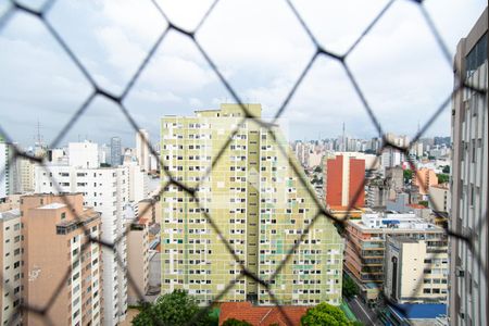 Vista da Sala de apartamento à venda com 1 quarto, 35m² em Bela Vista, São Paulo