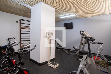 Apartamento para alugar com 35m², 1 quarto e 1 vaga Apartamento para alugar com 35m², 1 quarto e 1 vagaÁrea comum - Academia