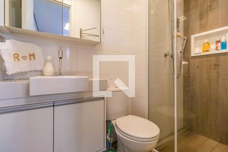 Banheiro de apartamento para alugar com 1 quarto, 50m² em Alphaville Empresarial, Barueri