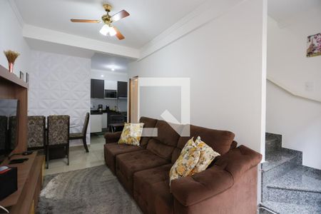 Sala de casa de condomínio à venda com 2 quartos, 70m² em Chora Menino, São Paulo