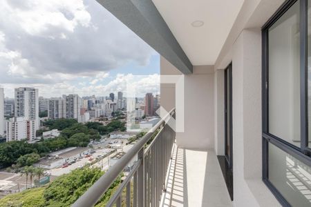 Varanda de apartamento para alugar com 1 quarto, 33m² em Santo Amaro, São Paulo