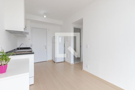 Sala/Cozinha de apartamento para alugar com 1 quarto, 33m² em Santo Amaro, São Paulo