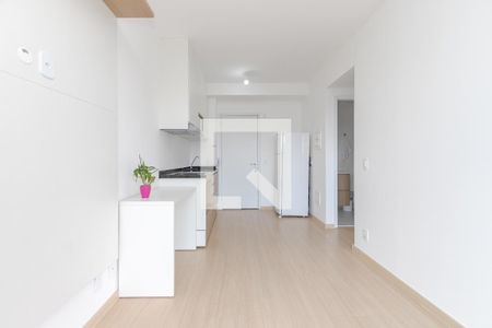 Sala/Cozinha de apartamento para alugar com 1 quarto, 33m² em Santo Amaro, São Paulo