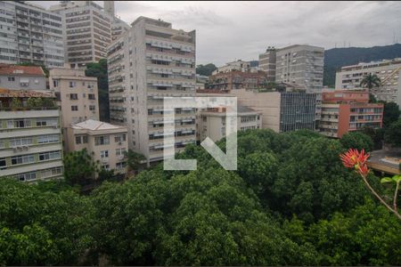 Vista da Sacada de apartamento à venda com 3 quartos, 216m² em Leblon, Rio de Janeiro