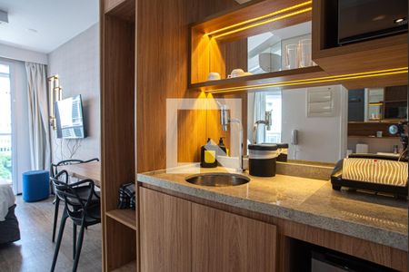 Studio à venda com 20m², 1 quarto e sem vagaCozinha