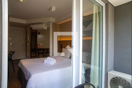 Studio à venda com 20m², 1 quarto e sem vagaVaranda da Sala/Quarto