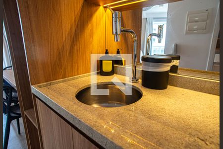 Studio à venda com 20m², 1 quarto e sem vagaCozinha