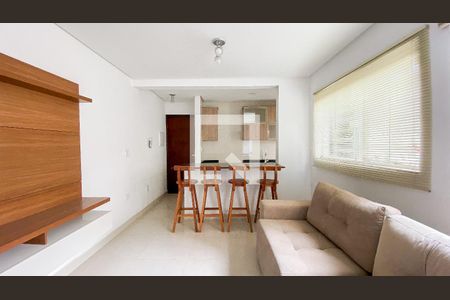 Sala - Sala de Jantar  de apartamento para alugar com 2 quartos, 50m² em Vila Camilopolis, Santo André