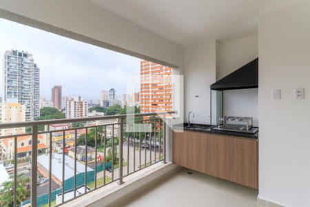 Varanda da Sala de apartamento para alugar com 2 quartos, 60m² em Chácara Santo Antônio (zona Sul), São Paulo