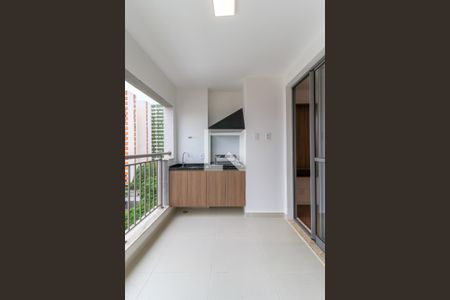 Varanda da Sala de apartamento para alugar com 2 quartos, 60m² em Chácara Santo Antônio (zona Sul), São Paulo