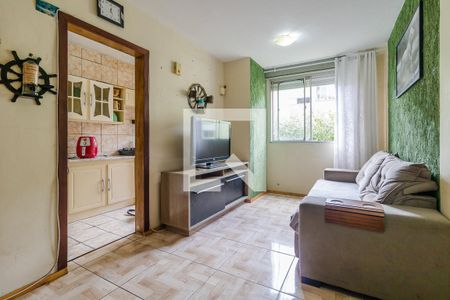 Sala de apartamento à venda com 2 quartos, 57m² em Vila Nova, Porto Alegre