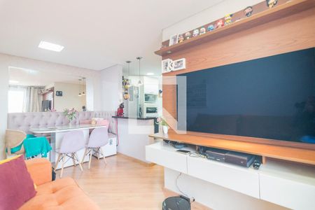 Sala de apartamento à venda com 2 quartos, 50m² em Parque Erasmo Assunção, Santo André