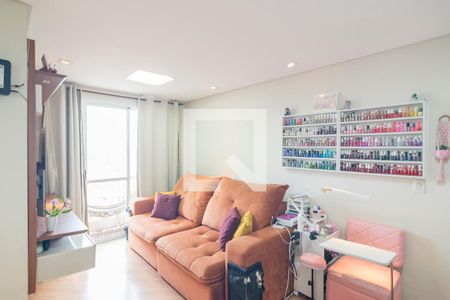 Sala de apartamento à venda com 2 quartos, 50m² em Parque Erasmo Assunção, Santo André