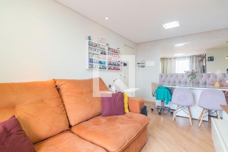 Sala de apartamento à venda com 2 quartos, 50m² em Parque Erasmo Assunção, Santo André