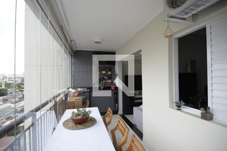 Varanda gourmet de apartamento à venda com 2 quartos, 68m² em Ipiranga, São Paulo